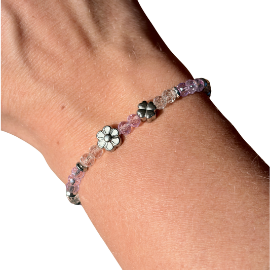 Violet Spark Armband
