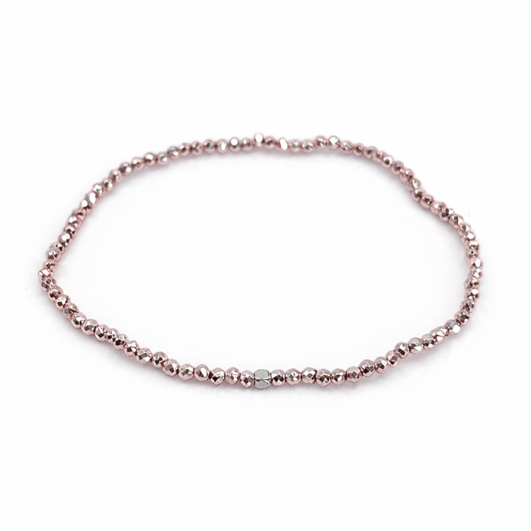 Metallic Blush Armband