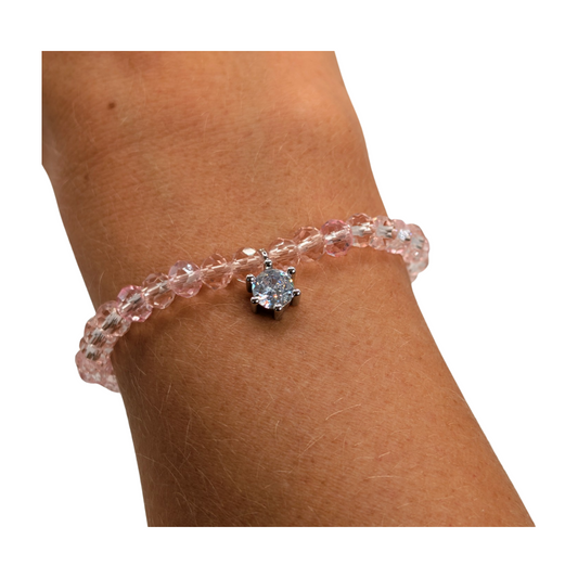 Pale Pink Zircon Star