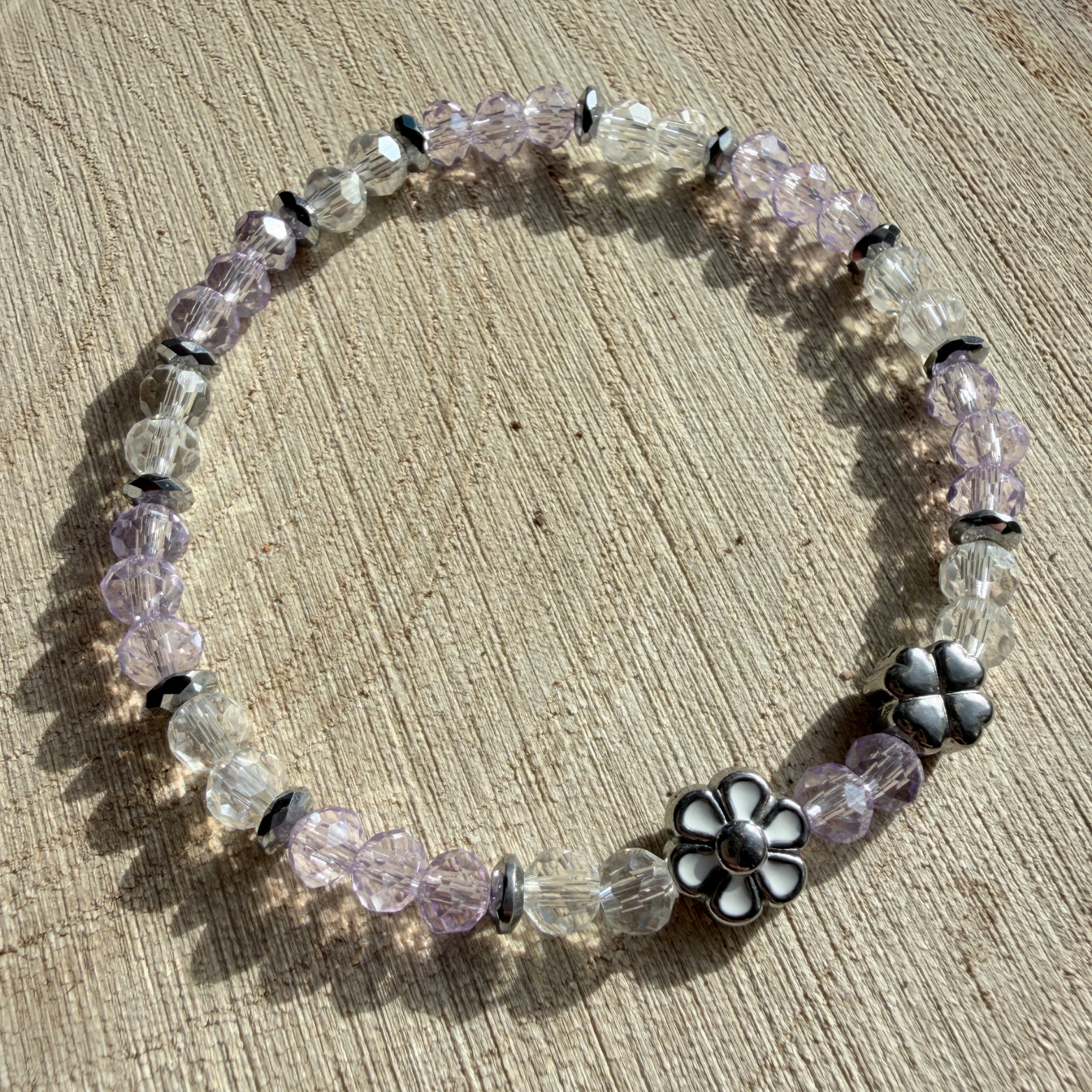 Violet Spark Armband